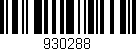 Código de barras (EAN, GTIN, SKU, ISBN): '930288'