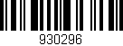 Código de barras (EAN, GTIN, SKU, ISBN): '930296'