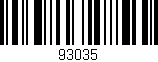 Código de barras (EAN, GTIN, SKU, ISBN): '93035'