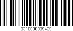 Código de barras (EAN, GTIN, SKU, ISBN): '9310088009439'