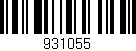 Código de barras (EAN, GTIN, SKU, ISBN): '931055'