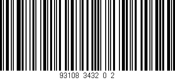 Código de barras (EAN, GTIN, SKU, ISBN): '93108_3432_0_2'