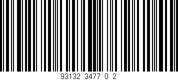 Código de barras (EAN, GTIN, SKU, ISBN): '93132_3477_0_2'