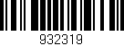 Código de barras (EAN, GTIN, SKU, ISBN): '932319'