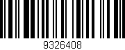 Código de barras (EAN, GTIN, SKU, ISBN): '9326408'
