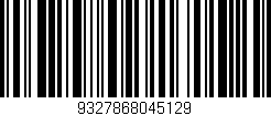Código de barras (EAN, GTIN, SKU, ISBN): '9327868045129'