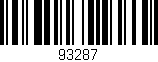 Código de barras (EAN, GTIN, SKU, ISBN): '93287'