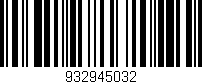 Código de barras (EAN, GTIN, SKU, ISBN): '932945032'