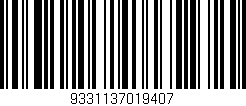 Código de barras (EAN, GTIN, SKU, ISBN): '9331137019407'