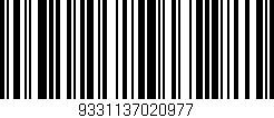 Código de barras (EAN, GTIN, SKU, ISBN): '9331137020977'