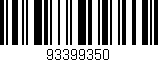 Código de barras (EAN, GTIN, SKU, ISBN): '93399350'
