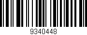 Código de barras (EAN, GTIN, SKU, ISBN): '9340448'