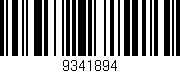 Código de barras (EAN, GTIN, SKU, ISBN): '9341894'