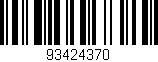 Código de barras (EAN, GTIN, SKU, ISBN): '93424370'