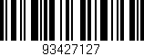 Código de barras (EAN, GTIN, SKU, ISBN): '93427127'