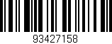 Código de barras (EAN, GTIN, SKU, ISBN): '93427158'