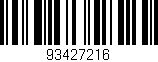 Código de barras (EAN, GTIN, SKU, ISBN): '93427216'