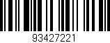 Código de barras (EAN, GTIN, SKU, ISBN): '93427221'