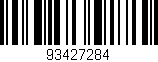 Código de barras (EAN, GTIN, SKU, ISBN): '93427284'