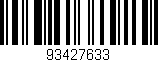 Código de barras (EAN, GTIN, SKU, ISBN): '93427633'