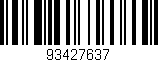Código de barras (EAN, GTIN, SKU, ISBN): '93427637'