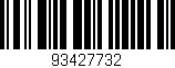 Código de barras (EAN, GTIN, SKU, ISBN): '93427732'