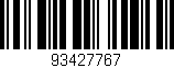 Código de barras (EAN, GTIN, SKU, ISBN): '93427767'