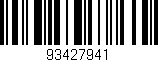 Código de barras (EAN, GTIN, SKU, ISBN): '93427941'