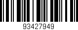 Código de barras (EAN, GTIN, SKU, ISBN): '93427949'