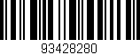 Código de barras (EAN, GTIN, SKU, ISBN): '93428280'