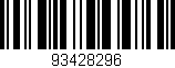 Código de barras (EAN, GTIN, SKU, ISBN): '93428296'