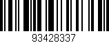 Código de barras (EAN, GTIN, SKU, ISBN): '93428337'