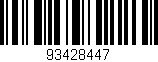 Código de barras (EAN, GTIN, SKU, ISBN): '93428447'