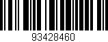 Código de barras (EAN, GTIN, SKU, ISBN): '93428460'