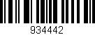 Código de barras (EAN, GTIN, SKU, ISBN): '934442'