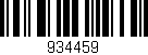 Código de barras (EAN, GTIN, SKU, ISBN): '934459'