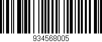 Código de barras (EAN, GTIN, SKU, ISBN): '934568005'