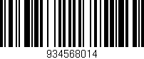 Código de barras (EAN, GTIN, SKU, ISBN): '934568014'