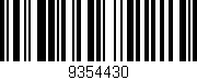Código de barras (EAN, GTIN, SKU, ISBN): '9354430'