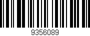 Código de barras (EAN, GTIN, SKU, ISBN): '9356089'