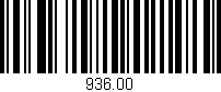 Código de barras (EAN, GTIN, SKU, ISBN): '936.00'