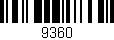 Código de barras (EAN, GTIN, SKU, ISBN): '9360'