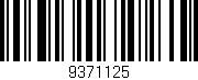 Código de barras (EAN, GTIN, SKU, ISBN): '9371125'