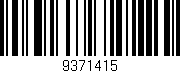 Código de barras (EAN, GTIN, SKU, ISBN): '9371415'