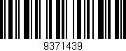 Código de barras (EAN, GTIN, SKU, ISBN): '9371439'