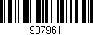 Código de barras (EAN, GTIN, SKU, ISBN): '937961'