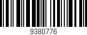 Código de barras (EAN, GTIN, SKU, ISBN): '9380776'