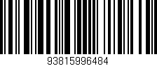 Código de barras (EAN, GTIN, SKU, ISBN): '93815996484'