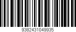 Código de barras (EAN, GTIN, SKU, ISBN): '9382431049935'