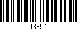 Código de barras (EAN, GTIN, SKU, ISBN): '93851'